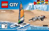 Istruzioni per la Costruzione - LEGO - 60149 - 4x4 with Catamaran: Page 1