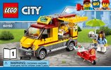 Istruzioni per la Costruzione - LEGO - 60150 - Pizza Van: Page 1