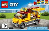 Istruzioni per la Costruzione - LEGO - 60150 - Pizza Van: Page 1