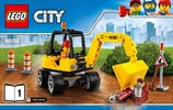 Istruzioni per la Costruzione - LEGO - 60152 - Sweeper & Excavator: Page 1