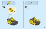 Istruzioni per la Costruzione - LEGO - 60152 - Sweeper & Excavator: Page 23