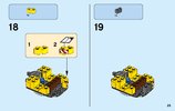 Istruzioni per la Costruzione - LEGO - 60152 - Sweeper & Excavator: Page 25