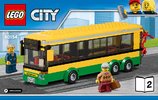 Istruzioni per la Costruzione - LEGO - City - 60154 - Stazione degli autobus: Page 1