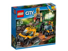LEGO - City - 60159 - Missione nella giungla con il semicingolato