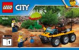 Istruzioni per la Costruzione - LEGO - City - 60161 - Sito di esplorazione nella giungla: Page 1