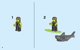 Istruzioni per la Costruzione - LEGO - City - 60163 - Starter set Guardia Costiera: Page 4