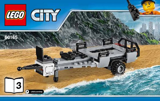 Istruzioni per la Costruzione - LEGO - City - 60165 - Unità di risposta con il fuoristrada 4x4: Page 1