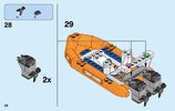 Istruzioni per la Costruzione - LEGO - City - 60168 - Salvataggio della barca a vela: Page 28