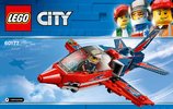 Istruzioni per la Costruzione - LEGO - 60177 - Airshow Jet: Page 1