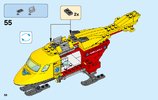 Istruzioni per la Costruzione - LEGO - 60179 - Ambulance Helicopter: Page 58