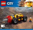 Istruzioni per la Costruzione - LEGO - 60186 - Mining Heavy Driller: Page 1