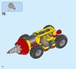 Istruzioni per la Costruzione - LEGO - 60186 - Mining Heavy Driller: Page 70