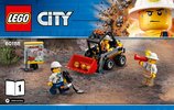 Istruzioni per la Costruzione - LEGO - 60188 - Mining Experts Site: Page 1