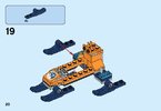 Istruzioni per la Costruzione - LEGO - 60190 - Arctic Ice Glider: Page 20