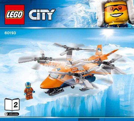 Istruzioni per la Costruzione - LEGO - 60193 - Arctic Air Transport: Page 1