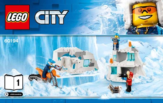 Istruzioni per la Costruzione - LEGO - 60194 - Arctic Scout Truck: Page 1