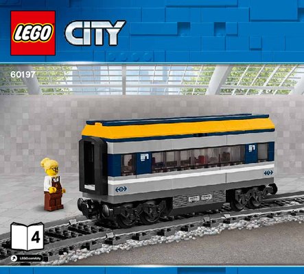 Istruzioni per la Costruzione - LEGO - 60197 - Passenger Train: Page 1