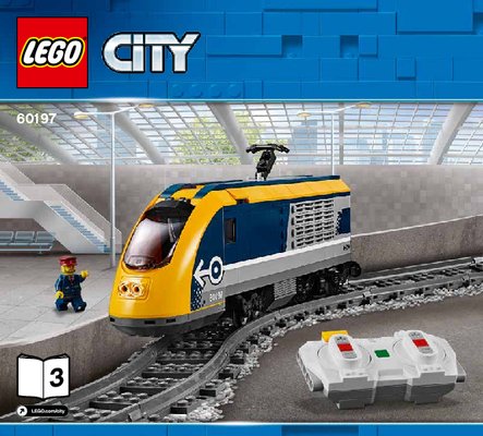 Istruzioni per la Costruzione - LEGO - 60197 - Passenger Train: Page 1