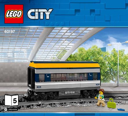 Istruzioni per la Costruzione - LEGO - 60197 - Passenger Train: Page 1