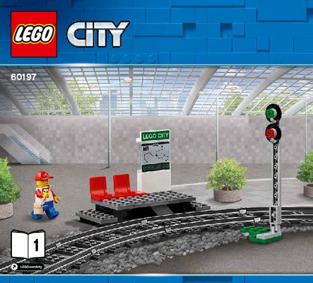 Istruzioni per la Costruzione - LEGO - 60197 - Passenger Train: Page 1