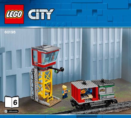 Istruzioni per la Costruzione - LEGO - 60198 - Cargo Train: Page 1