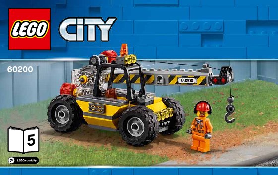 Istruzioni per la Costruzione - LEGO - 60200 - Capital City: Page 1