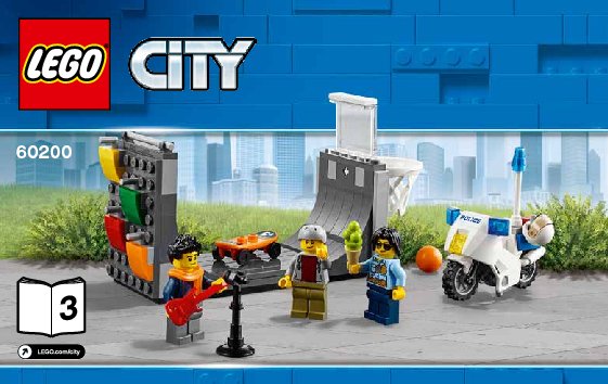 Istruzioni per la Costruzione - LEGO - 60200 - Capital City: Page 1