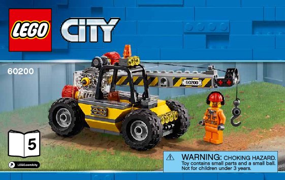 Istruzioni per la Costruzione - LEGO - 60200 - Capital City: Page 1