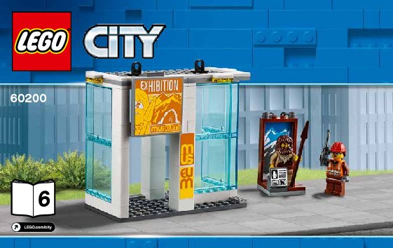 Istruzioni per la Costruzione - LEGO - 60200 - Capital City: Page 1