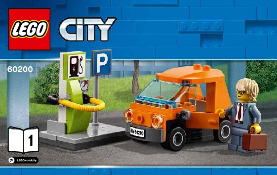 Istruzioni per la Costruzione - LEGO - 60200 - Capital City: Page 1