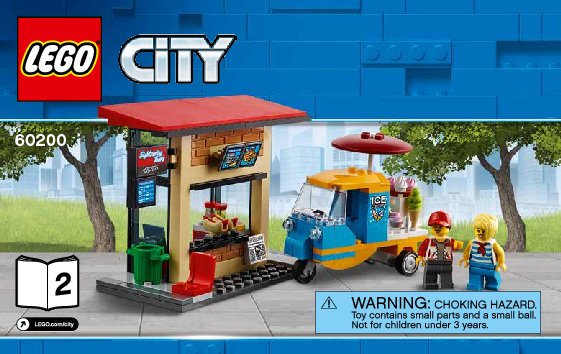 Istruzioni per la Costruzione - LEGO - 60200 - Capital City: Page 1