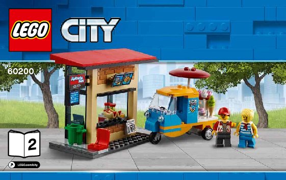 Istruzioni per la Costruzione - LEGO - 60200 - Capital City: Page 1