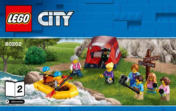 Istruzioni per la Costruzione - LEGO - 60202 - People Pack - Outdoor Adventures: Page 1