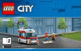 Istruzioni per la Costruzione - LEGO - 60204 - LEGO® City Hospital: Page 1