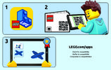 Istruzioni per la Costruzione - LEGO - 60206 - Sky Police Jet Patrol: Page 3