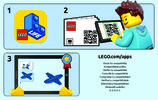 Istruzioni per la Costruzione - LEGO - 60206 - Sky Police Jet Patrol: Page 3