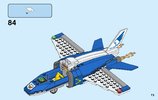 Istruzioni per la Costruzione - LEGO - 60208 - Sky Police Parachute Arrest: Page 73