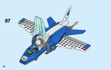 Istruzioni per la Costruzione - LEGO - 60208 - Sky Police Parachute Arrest: Page 76