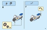 Istruzioni per la Costruzione - LEGO - 60208 - Sky Police Parachute Arrest: Page 19