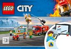 Istruzioni per la Costruzione - LEGO - 60214 - Burger Bar Fire Rescue: Page 1