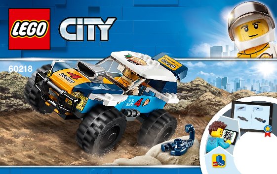 Istruzioni per la Costruzione - LEGO - 60218 - Desert Rally Racer: Page 1