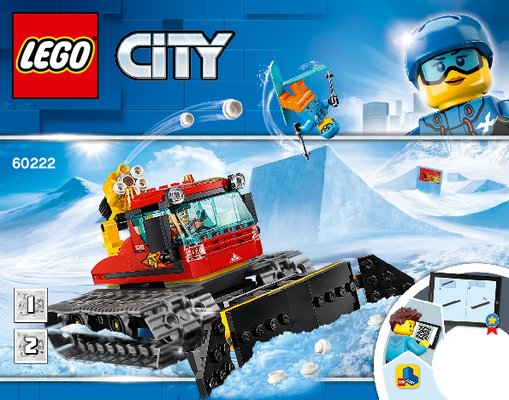 Istruzioni per la Costruzione - LEGO - 60222 - Snow Groomer: Page 1