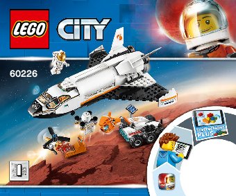 Istruzioni per la Costruzione - LEGO - 60226 - Mars Research Shuttle: Page 1