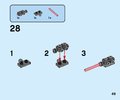 Istruzioni per la Costruzione - LEGO - 60226 - Mars Research Shuttle: Page 49