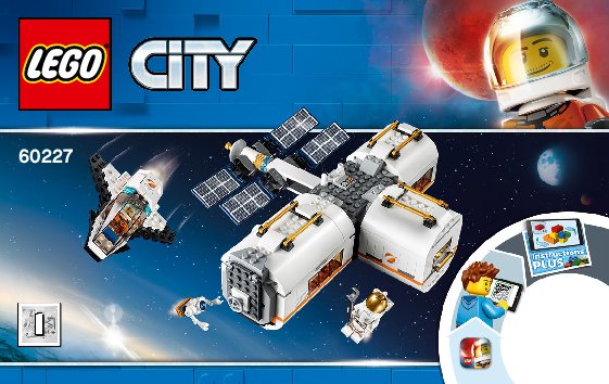 Istruzioni per la Costruzione - LEGO - 60227 - Lunar Space Station: Page 1