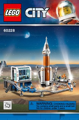 Istruzioni per la Costruzione - LEGO - 60228 - Deep Space Rocket and Launch Control: Page 1