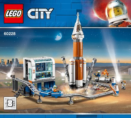 Istruzioni per la Costruzione - LEGO - 60228 - Deep Space Rocket and Launch Control: Page 1