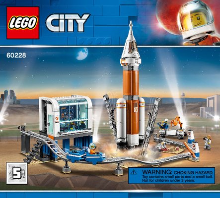 Istruzioni per la Costruzione - LEGO - 60228 - Deep Space Rocket and Launch Control: Page 1