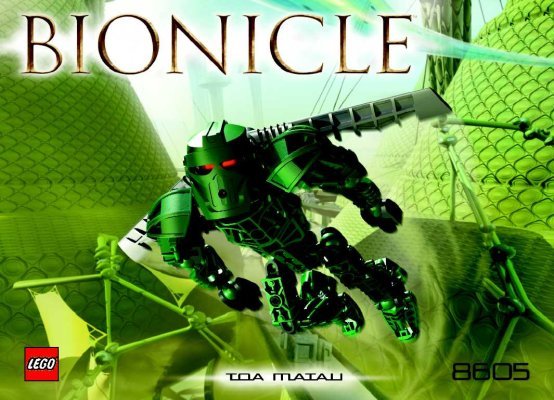 Istruzioni per la Costruzione - LEGO - 65410 - Bionicle Toa Metru 8602+8605+8613: Page 1