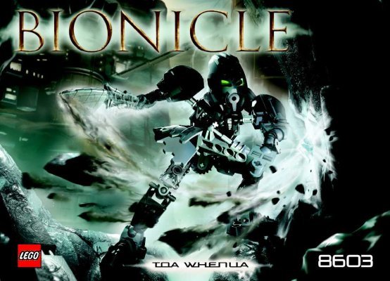 Istruzioni per la Costruzione - LEGO - 65411 - Bionicle Toa Metru 8603+8606+8613: Page 1